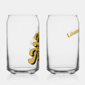 In Beer we trust Blikvorm Glas (Rechts)