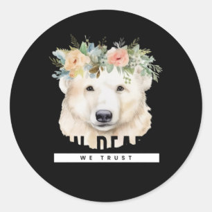 In Beer We Trust - Women's Voice Sticker