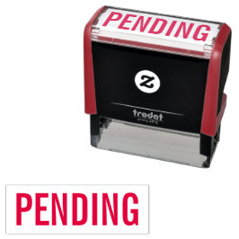 In behandeling  zelfinktende stempel