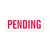 In behandeling  zelfinktende stempel (Design)