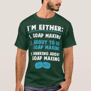 In beide zeep maken grappige zeepmaker t-shirt