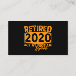 In beslag genomen 2020 niet mijn probleem, steeds  visitekaartje