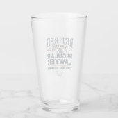 In beslag genomen procureur-generaal glas (Achterkant)