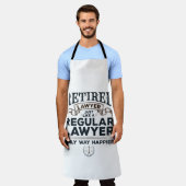 In beslag genomen procureur-generaal schort (Gedragen)