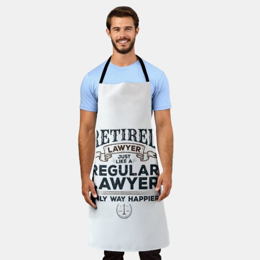 In beslag genomen procureur-generaal schort (Gedragen)