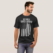 In beslag genomen vrachtwagenchauffeur US Flag Tru T-shirt (Voorkant volledig)