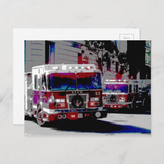 In beweging... briefkaart (Voorkant / Achterkant)