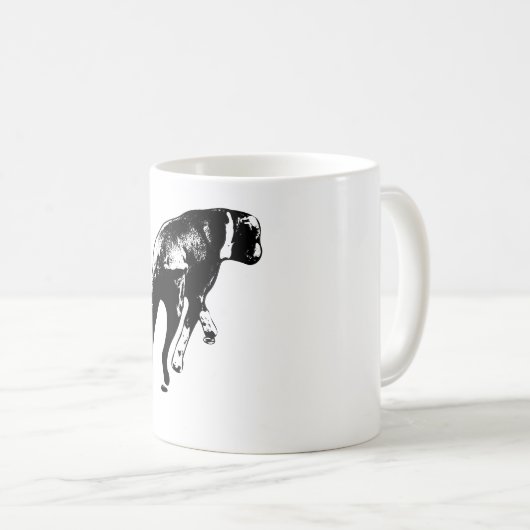 In beweging – Ink Mid-Stride Turn Koffiemok (Voorkant rechts)
