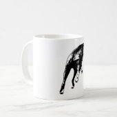In beweging – Ink Mid-Stride Turn Koffiemok (Voorkant links)