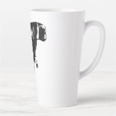 In beweging – Ink Mid-Stride Turn Latte Mok (Rechts)