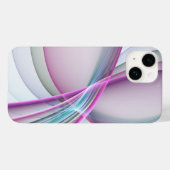 In Beweging, Moderne Abstract Kleurrijke Fractale Case-Mate iPhone Case (Achterkant (horizontaal))