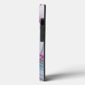 In Beweging, Moderne Abstract Kleurrijke Fractale Case-Mate iPhone Case (Achterkant / Links)