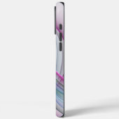 In Beweging, Moderne Abstract Kleurrijke Fractale  Case-Mate iPhone Case (Achterkant / Links)