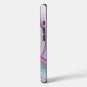 In Beweging, Moderne Abstract Kleurrijke Fractale Case-Mate iPhone Case (Achterkant / Links)