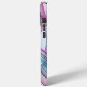In Beweging, Moderne Abstract Kleurrijke Fractale Case-Mate iPhone Case (Achterkant / Links)