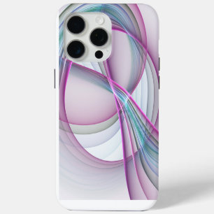 In Beweging, Moderne Abstract Kleurrijke Fractale iPhone 15 Pro Max Case