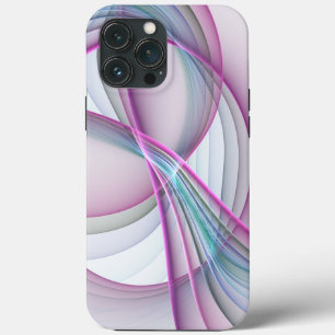 In beweging, moderne Abstracte kleurrijke fractale Case-Mate iPhone Case