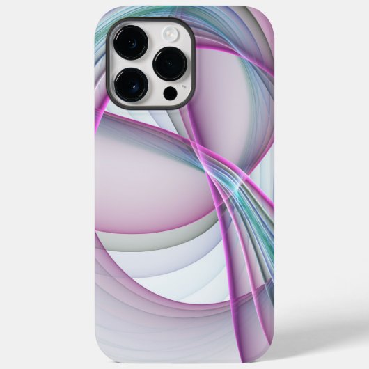 In beweging, moderne Abstracte kleurrijke fractale Case-Mate iPhone Case (Achterkant)