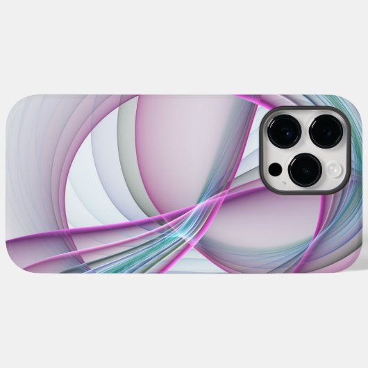In beweging, moderne Abstracte kleurrijke fractale Case-Mate iPhone Case (Achterkant (horizontaal))