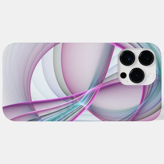 In beweging, moderne Abstracte kleurrijke fractale Case-Mate iPhone Case (Achterkant (horizontaal))