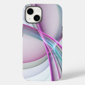 In beweging, moderne Abstracte kleurrijke fractale Case-Mate iPhone Case (Achterkant)