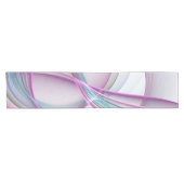 In beweging, moderne Abstracte kleurrijke fractale Korte Tafelloper (Horizontaal)