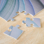 In beweging, moderne Abstracte kleurrijke fractale Legpuzzel (Zijkant)