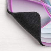 In beweging, moderne Abstracte kleurrijke fractale Muismat (Hoek)