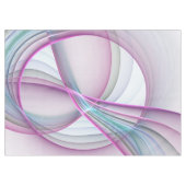 In beweging, moderne Abstracte kleurrijke fractale Tafelkleed (Voorkant (Horizontaal))