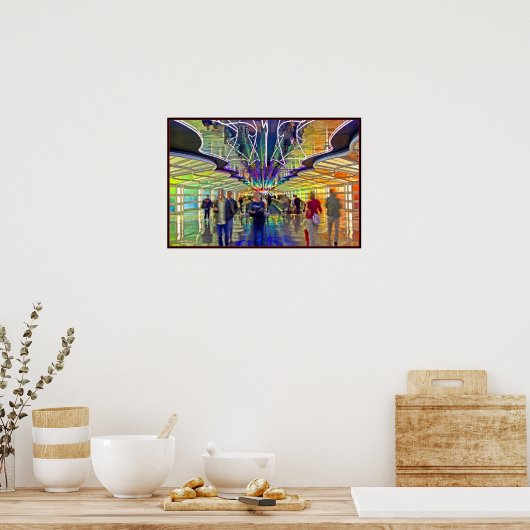 In beweging... poster (Keuken)