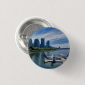 In beweging! ronde button 3,2 cm (Voorkant /achterkant)