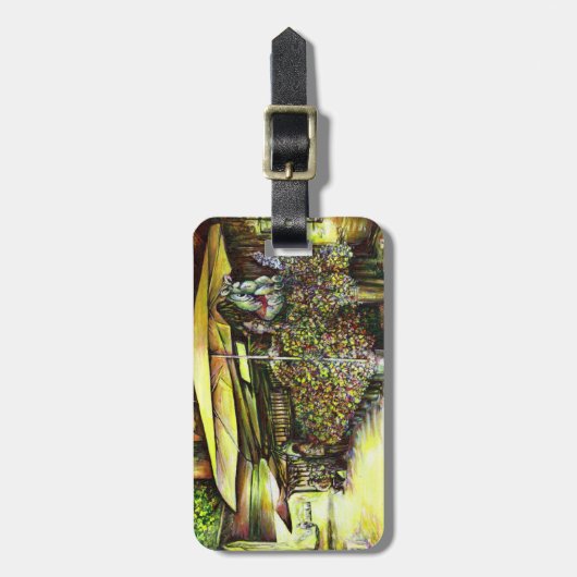 In bezit genomen van Optices Bagagelabel (Voorkant verticaal)