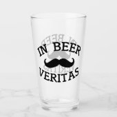 In Bier Veritas Bierglas Glas (Voorkant)