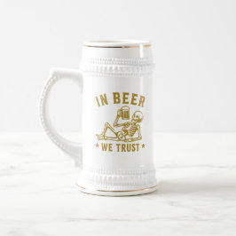 In bier vertrouwen wekken skelet Beer Pong Bierpul