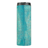  in Blauw CUSTOM Naam Thermosbeker (Achterkant)