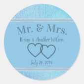  in blauw ronde sticker (Voorkant)