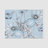 In bloei 3 tissuepapier (Voorkant)