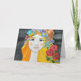 In Bloom, art cards by Lisa Casineau Kaart