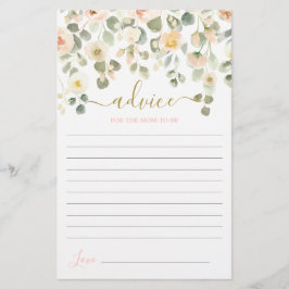 In Bloom Blush Advice voor de moeder als kaart