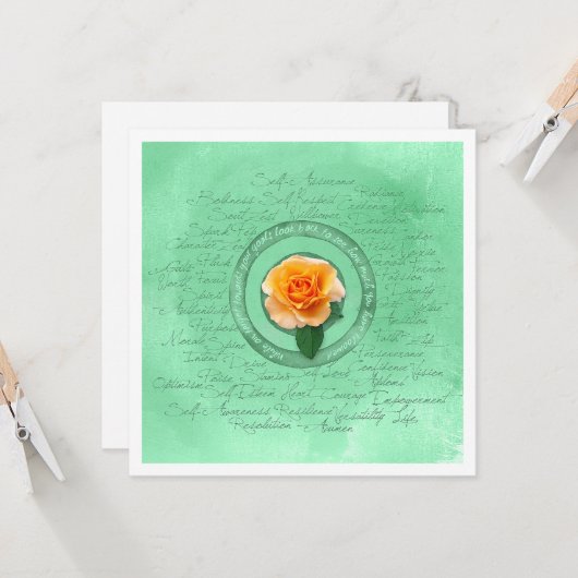 In Bloom Kaart (Voorkant / Achterkant in situ)