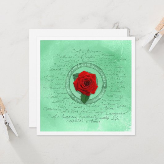 In Bloom Kaart (Voorkant / Achterkant in situ)