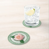 In Bloom Paper Coaster Ronde Kartonnen Onderzetter (Insitu)