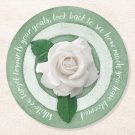 In Bloom Paper Coaster Ronde Kartonnen Onderzetter