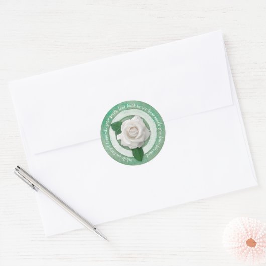 In Bloom Ronde Sticker (Envelop)