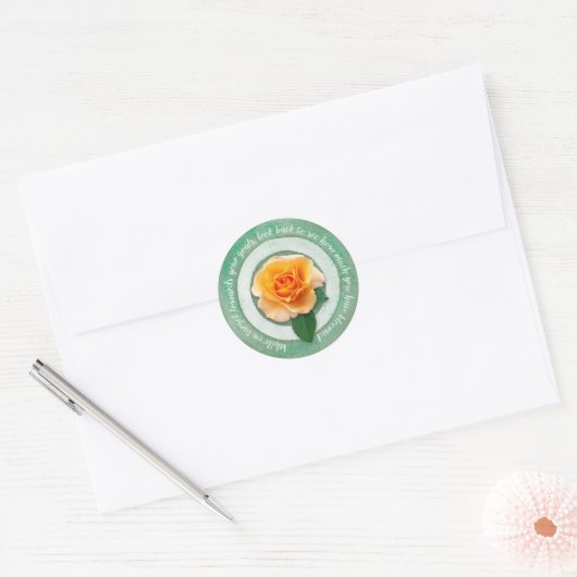 In Bloom Ronde Sticker (Envelop)