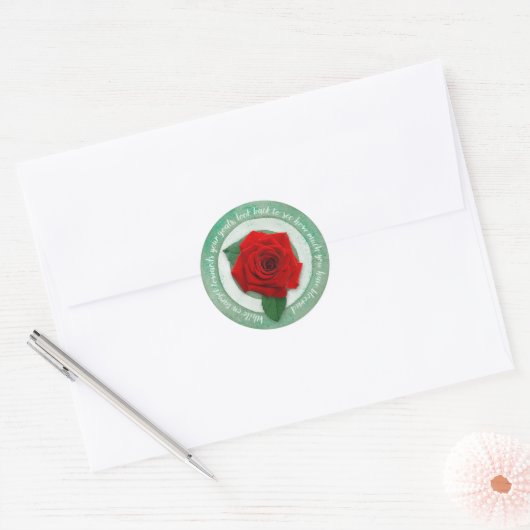 In Bloom Ronde Sticker (Envelop)