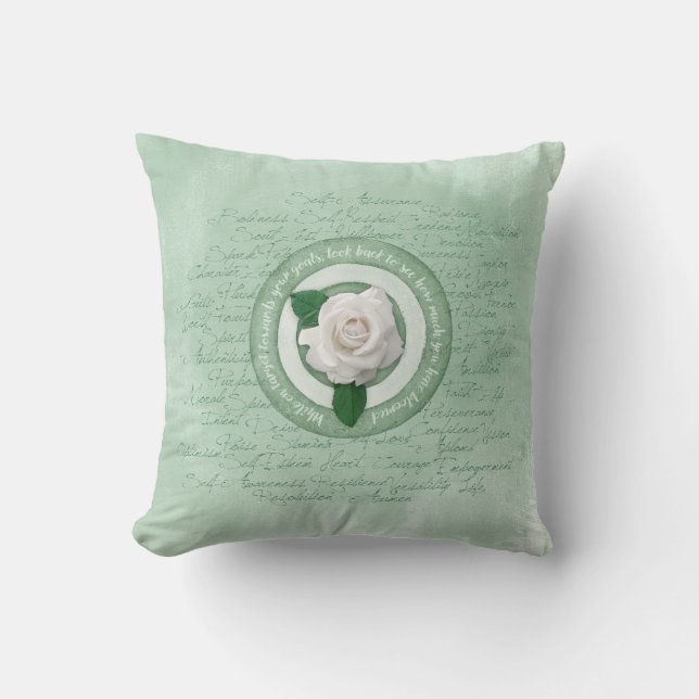 In Bloom Throw Pillow Kussen (Voorkant)