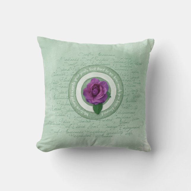 In Bloom Throw Pillow Kussen (Voorkant)