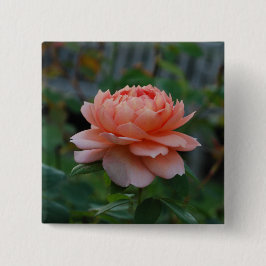 In Bloom Vierkante Button 5,1 Cm