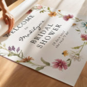 In Bloom Wildflower Bruidsfeest Welkomstbord Poster
